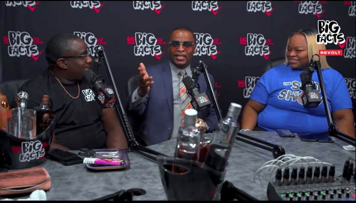 Ken Ivy, Pimpin' Ken, appearing on the Big Facts podcast