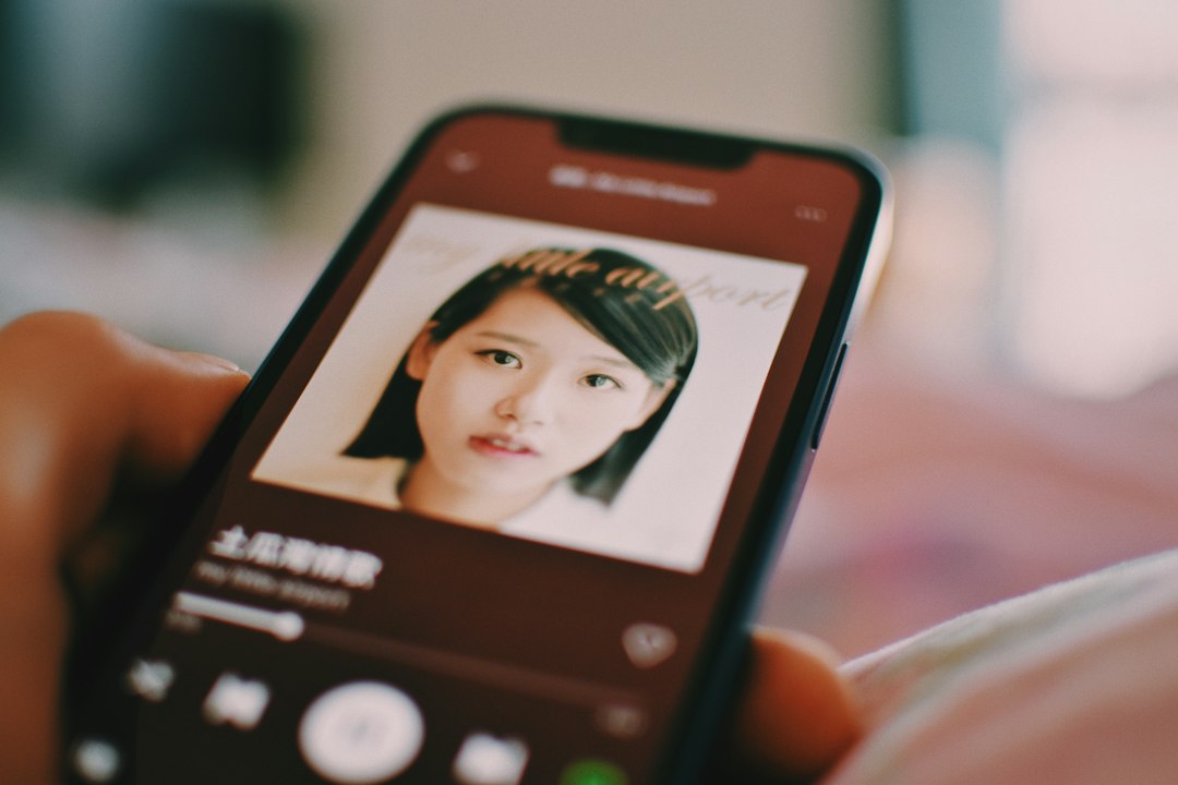 A dating profile displayed on a smartphone