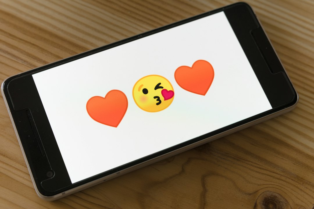A tablet and smartphone used for online dating